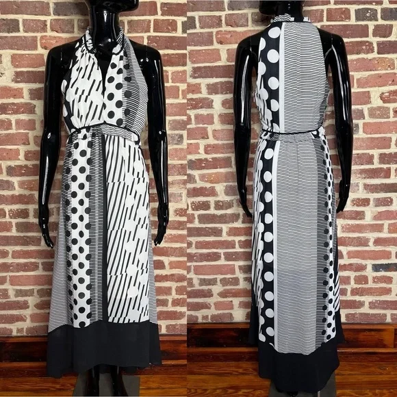 Maeve by Anthropologie Channeled Dot Dress in Size 2 - Picture 5 of 6